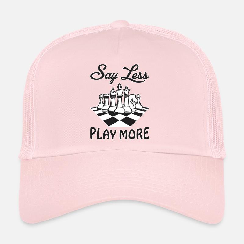 Échecs du roi damier Casquette trucker 