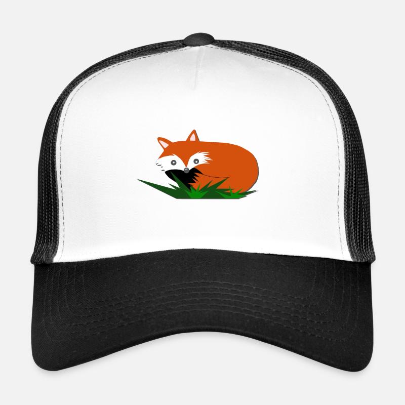 fox design lying, children's shirts Trucker Cap