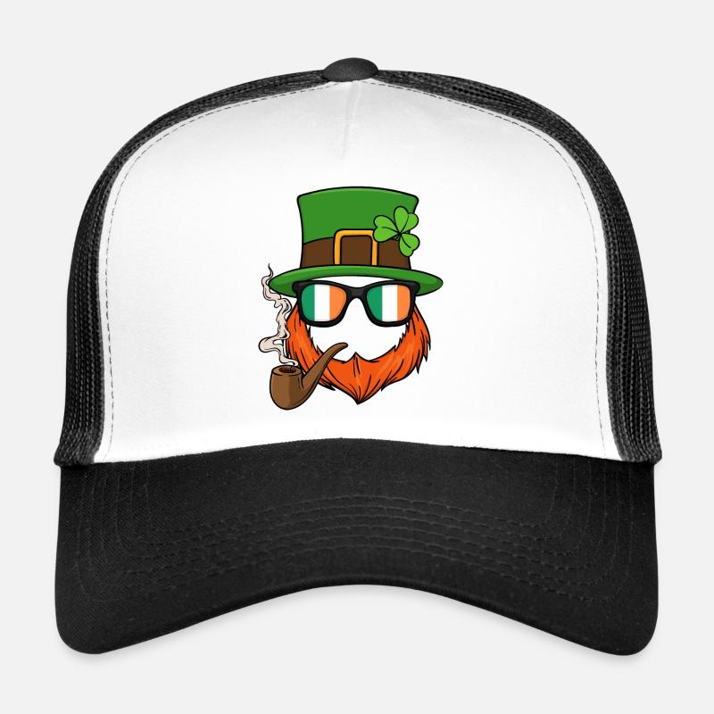 Funny Leprechaun Patty Gnome Paddy St. Patricks Day Trucker Cap