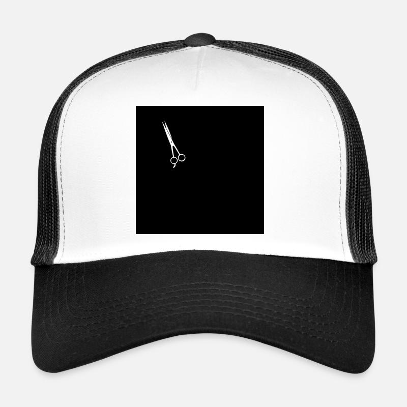Ciseaux de coiffeur Casquette trucker 