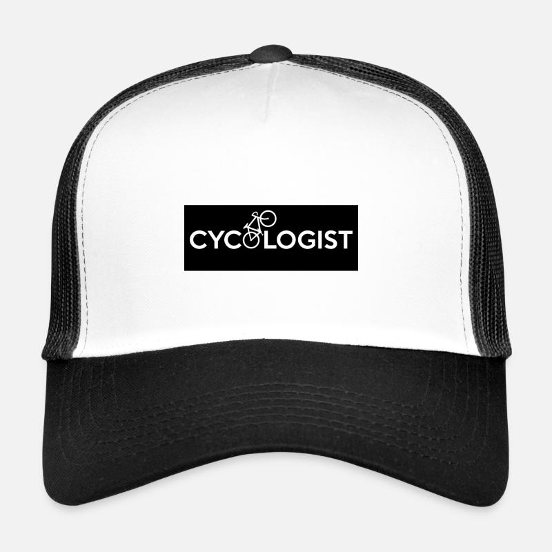 CYCOLOGIST STICKER, Bicycle Trucker Cap