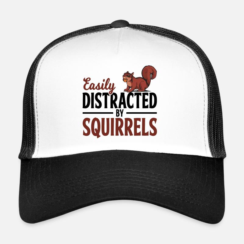 Cadeau d'écureuil Casquette trucker 
