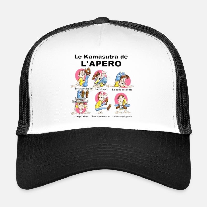 le kamasutra de l' apéro Casquette trucker 