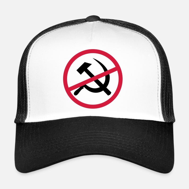 Signe du communisme interdit Casquette trucker 