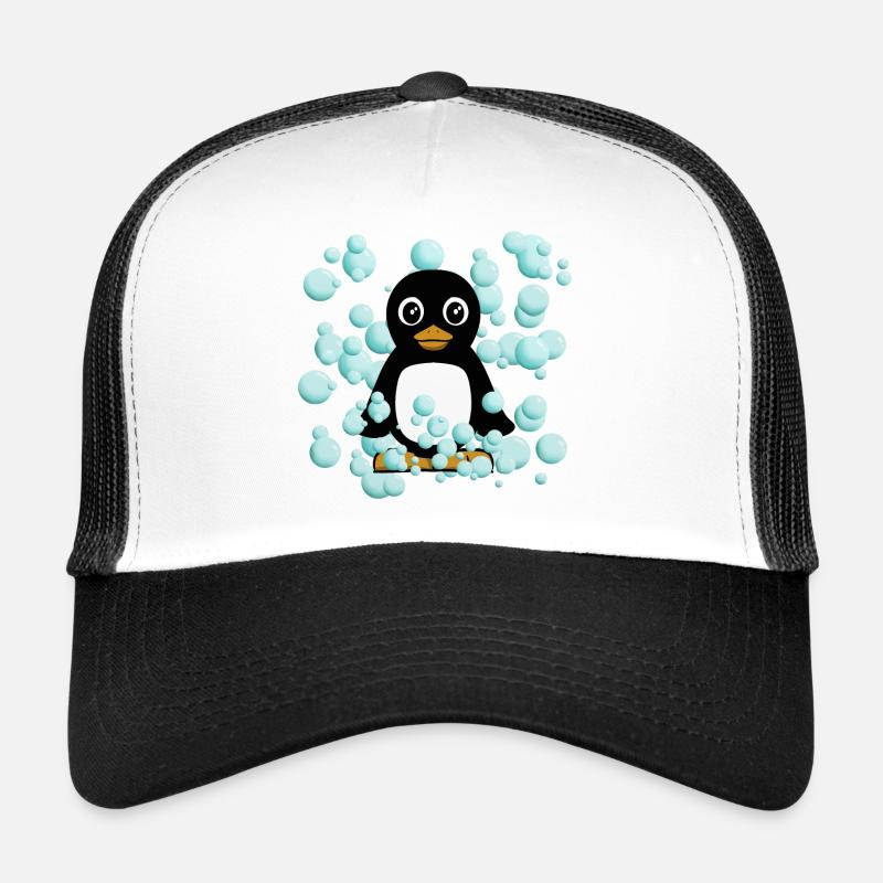 manchot Casquette trucker 