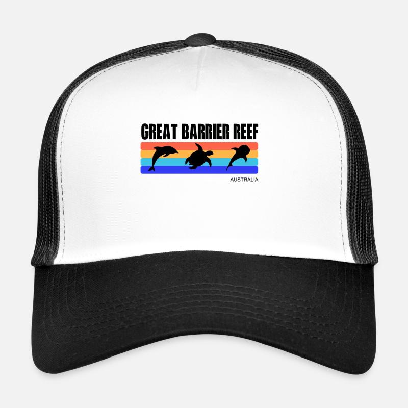 Grande Barrière de Corail Casquette trucker 