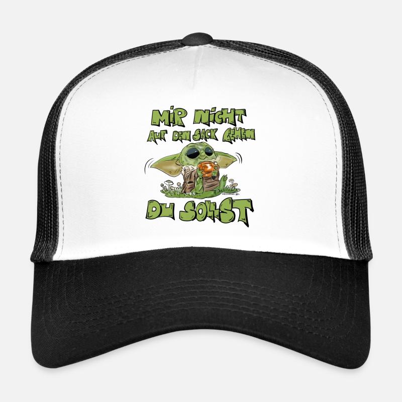 Mir nicht auf den Sack gehen du sollst Trucker Cap