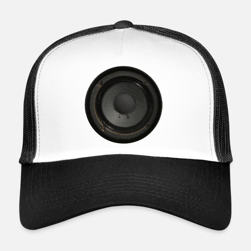 Lautsprecherbox Speaker - Trucker Cap - Weiß/Schwarz