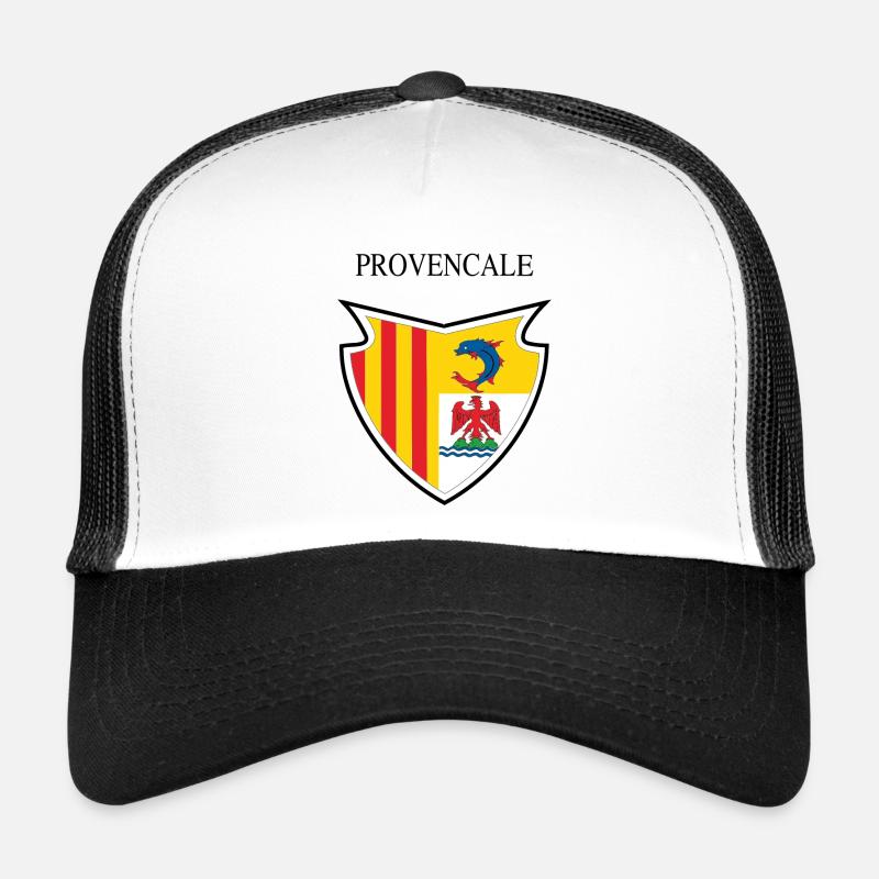Provencal - Trucker Cap - Weiß/Schwarz