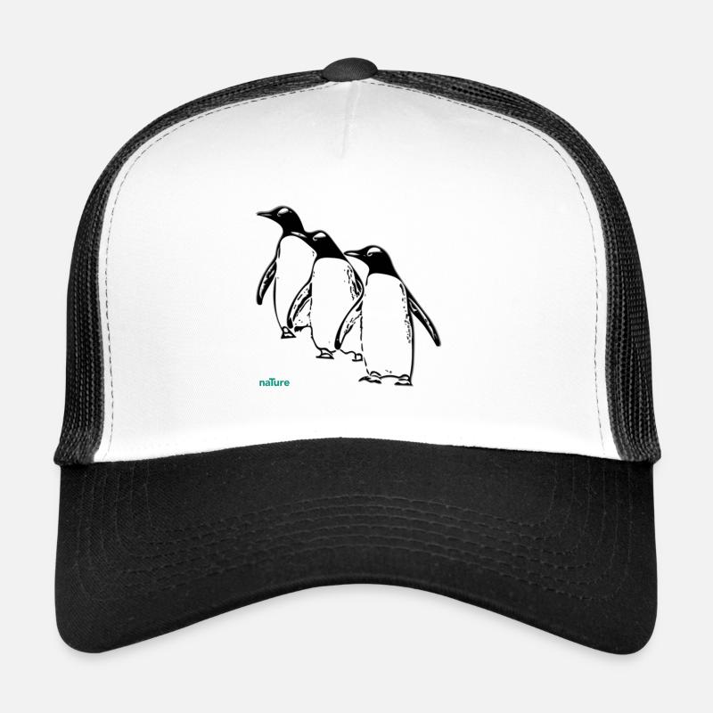 manchot Casquette trucker 