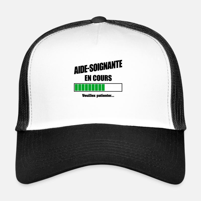 AIDE SOIGNANTE EN COURS Casquette trucker 