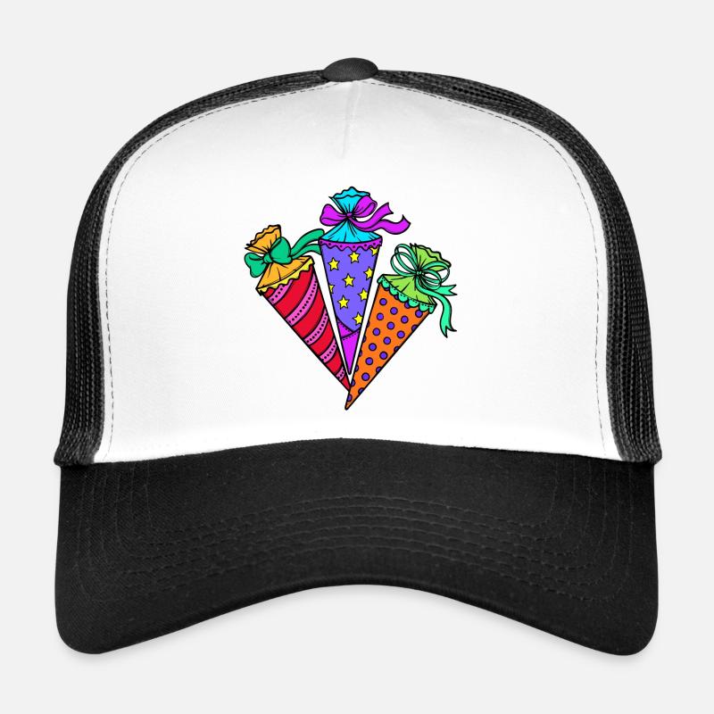 School bag School start school start preschool Trucker Cap