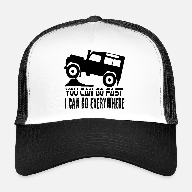 defender Landy Anywhere - Trucker Cap - white/black