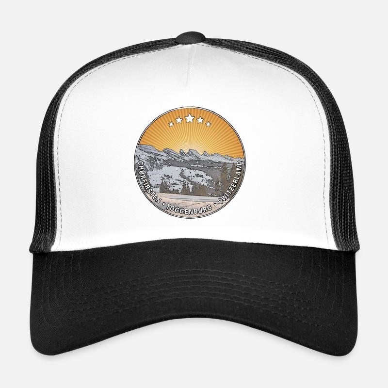 Churfirsten Toggenburg Suisse Casquette trucker 