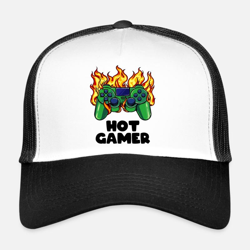 Gamer Gamer Video Gamer Games Controller Trucker-caps 