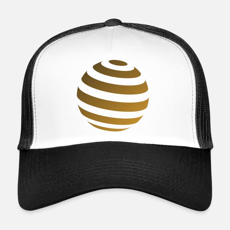 3d Circle Ball Trucker Cap