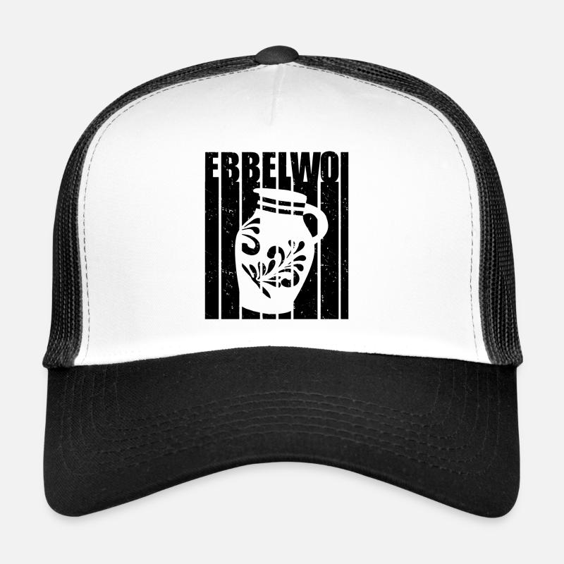 Ebbelwoi Apfelwein Hessen Geschenk Hessisch Babbel Trucker Cap