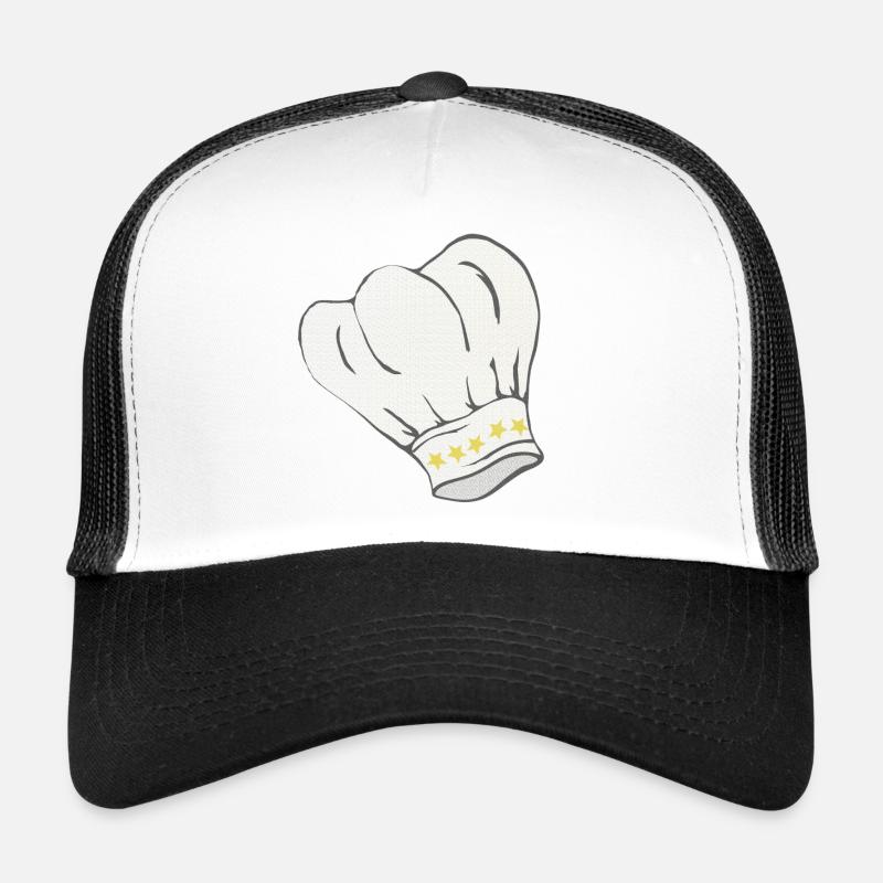 Chef's hat star pattern, cooking, gifting men Trucker Cap