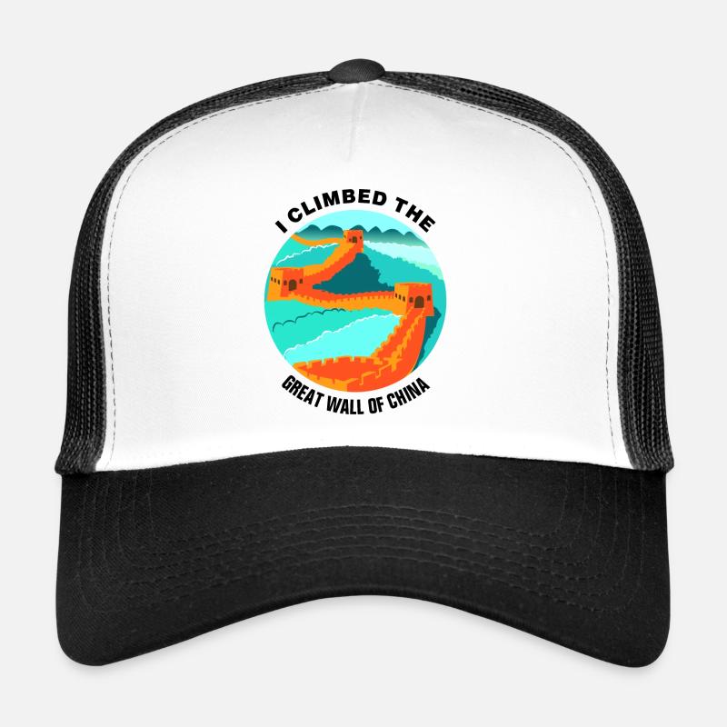 Grande Muraille de Chine Monument miracle Beijing Aufs Casquette trucker 
