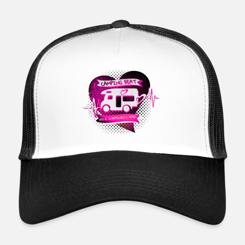 Camping Beat: Wild camper life Trucker Cap
