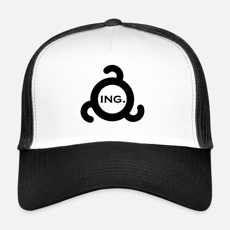 ing. Ingush - Trucker Cap - white/black