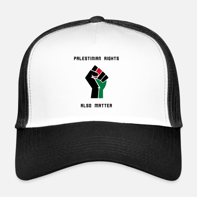 Palestinian Rights also Matter Trucker Cap