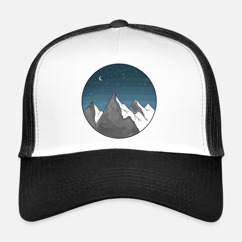 Berg Sternenhimmel Trucker Cap