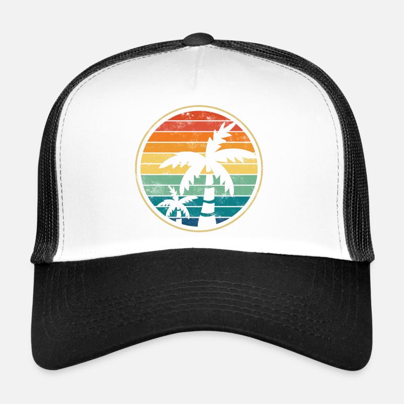 Palmiers Plage Casquette trucker 