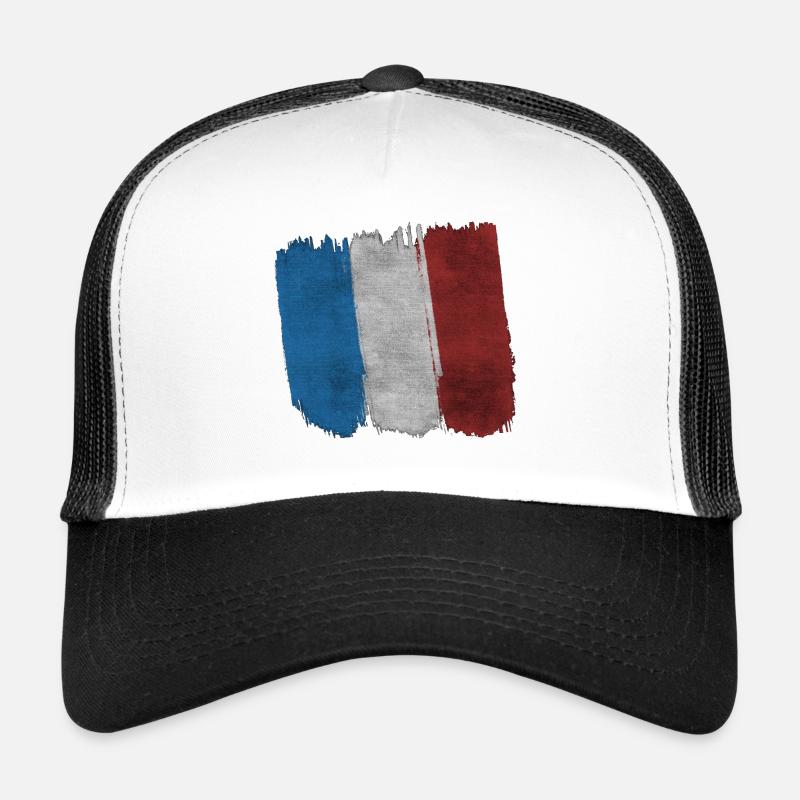 French flag Trucker Cap