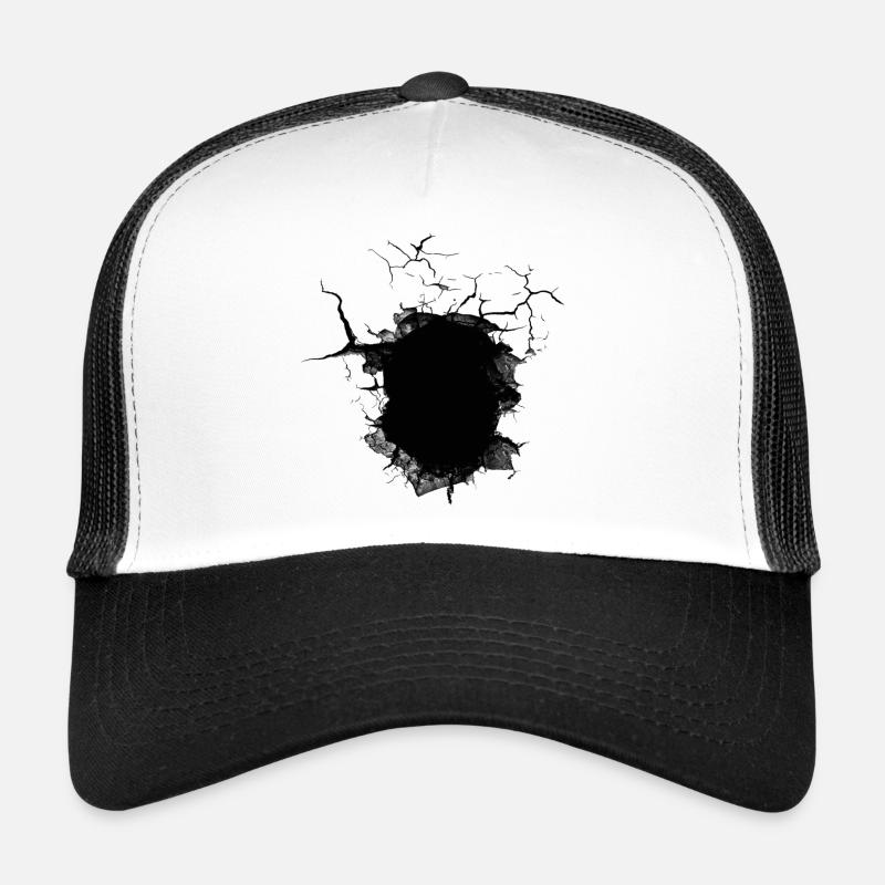 Trou dans le mur Casquette trucker 