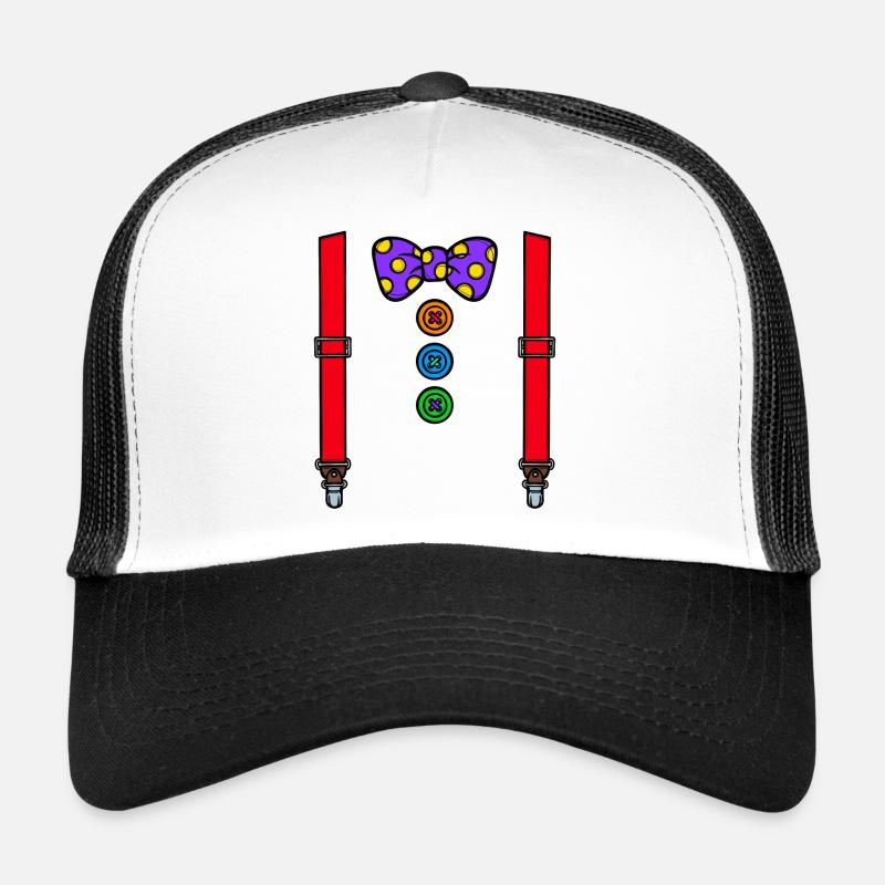 Costume clown carnaval carnaval Casquette trucker 
