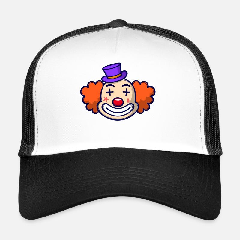 Clown Carnaval Carnaval Casquette trucker 