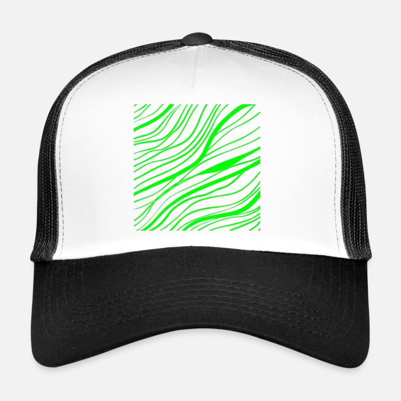 modèle de ligne de jungle Casquette trucker 