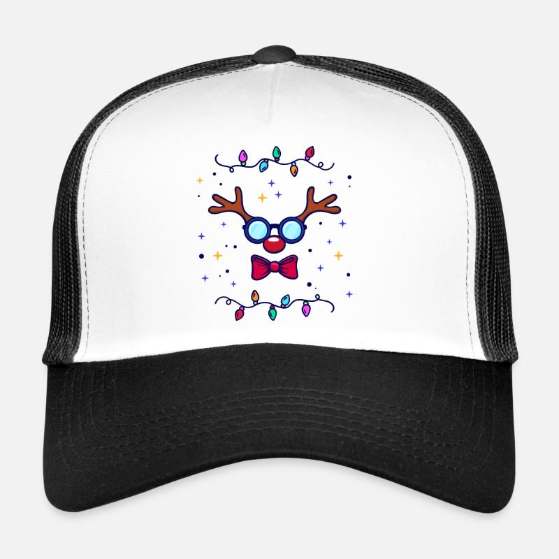 Noël rennais décorations de Noël Casquette trucker 