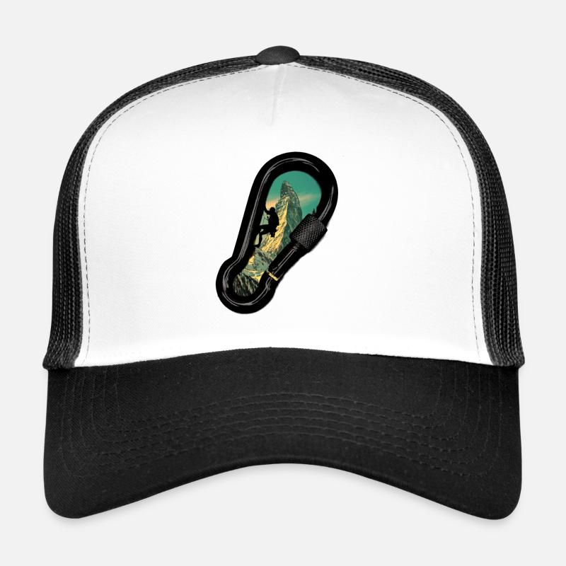 Klettern - Trucker Cap - Weiß/Schwarz