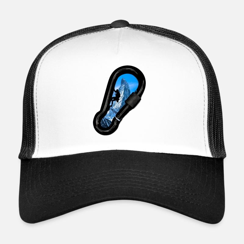 Climb - Trucker Cap - white/black