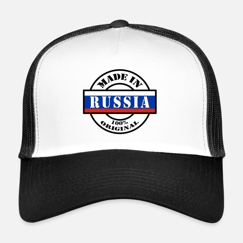 MADE IN RUSSIA, Russie, Fédération de Russie Casquette trucker 
