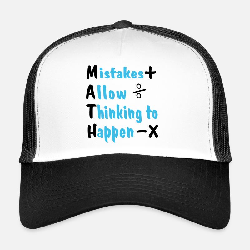 Mathématiques Casquette trucker 