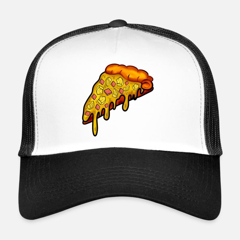 Pizza Hawaï - Ananas JAMBON FROMAGE Casquette trucker 
