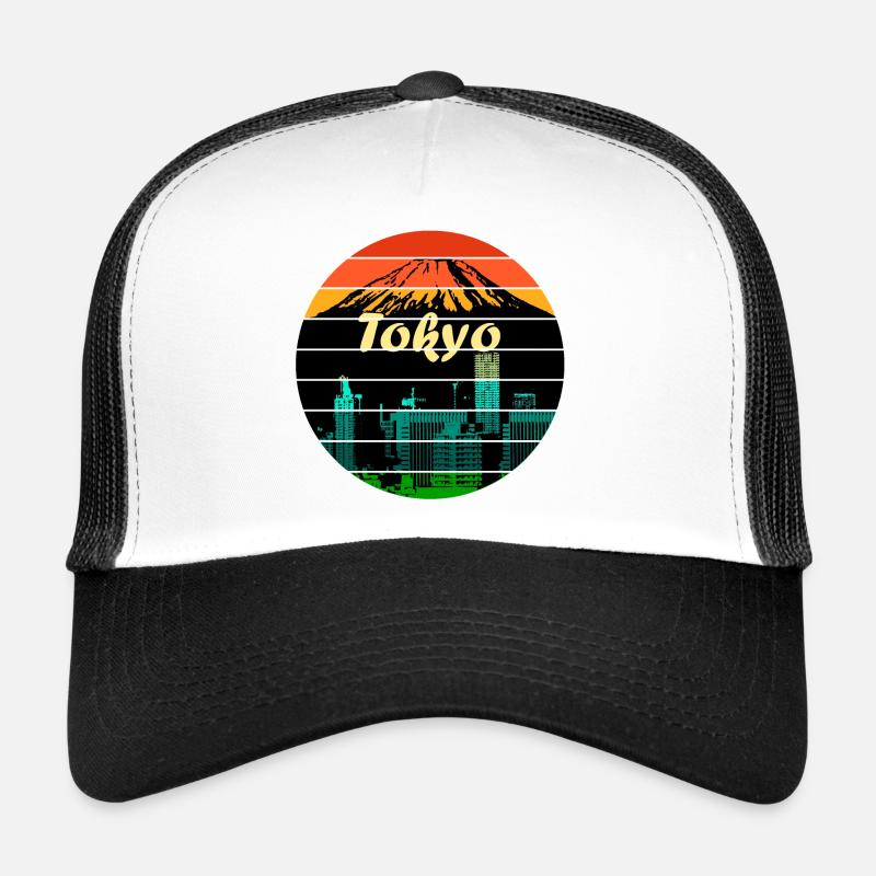 Tokyo - Trucker Cap - white/black