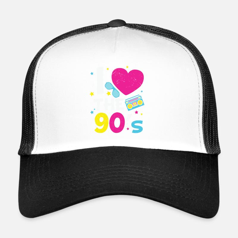 1990's 90S Heart The Nineties Trucker Cap