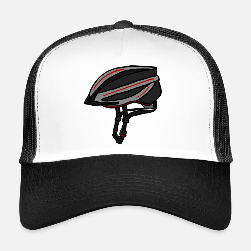 Bicycle helmet Trucker Cap