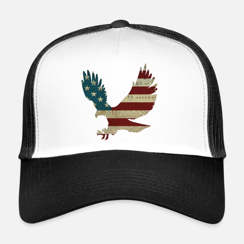 Bald Eagle America Trucker Cap