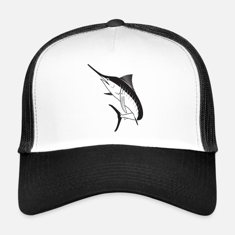 Schwertfisch - Trucker Cap - Weiß/Schwarz