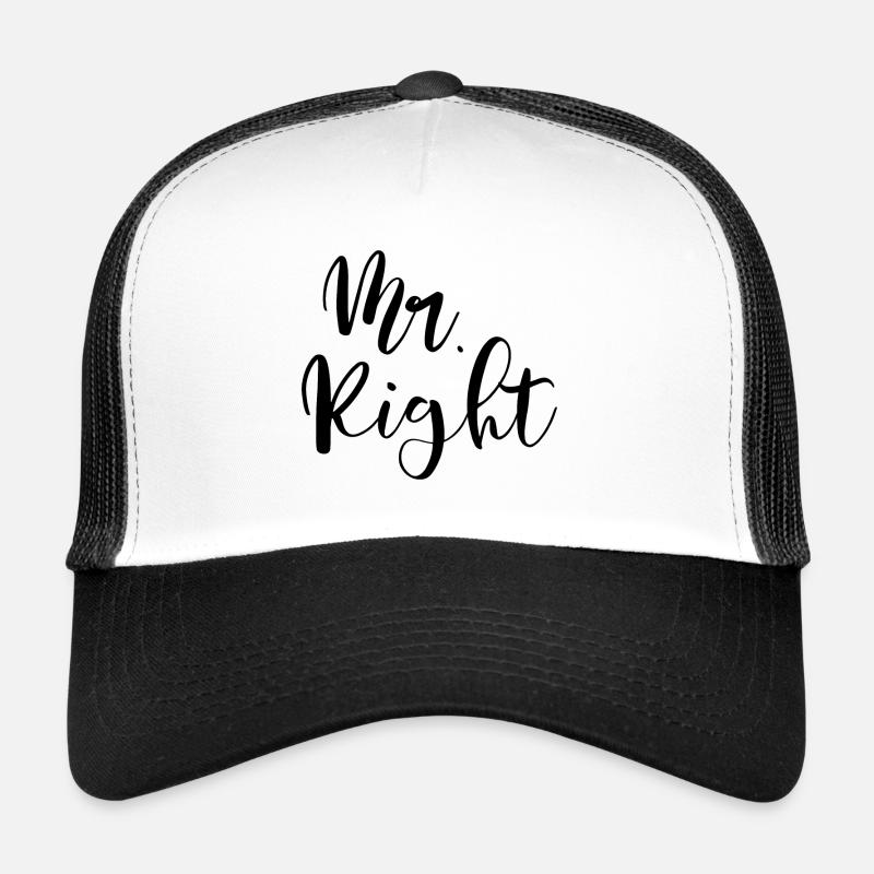 M. Right la droite et un seul Casquette trucker 