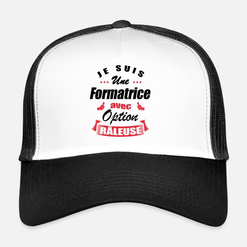 FORMATRICE AVEC OPTION RÂLEUSE Casquette trucker 