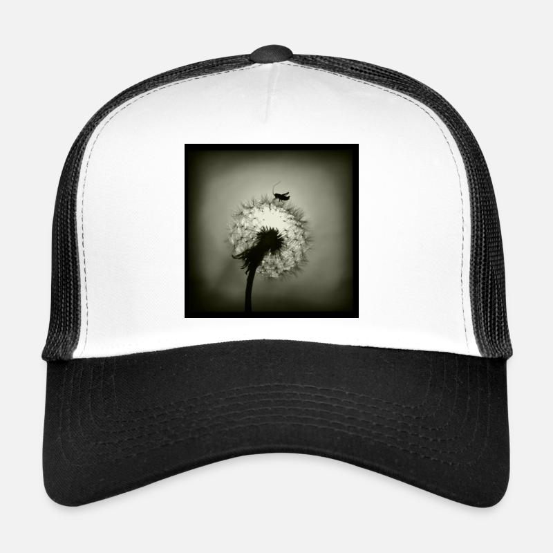 Planète minuscule - Casquette trucker  - blanc/noir