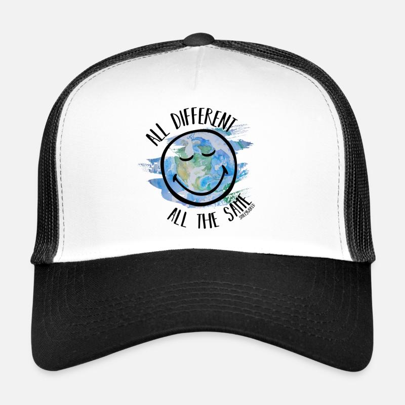 Alle unterschiedlich All the Same Smileyworld schwarz Trucker Cap