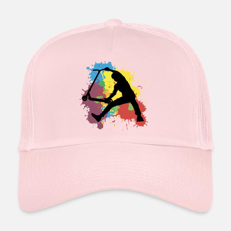 Abstract Finger Casquette trucker 