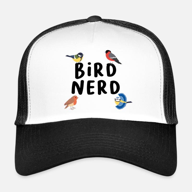 Oiseau Nerd Casquette trucker 